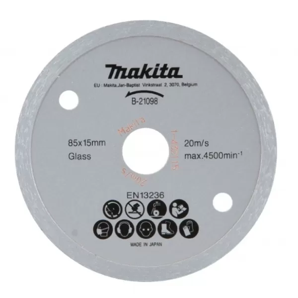 Kotouč řezný diamantový 85x1,8x15mm Makita B-21098