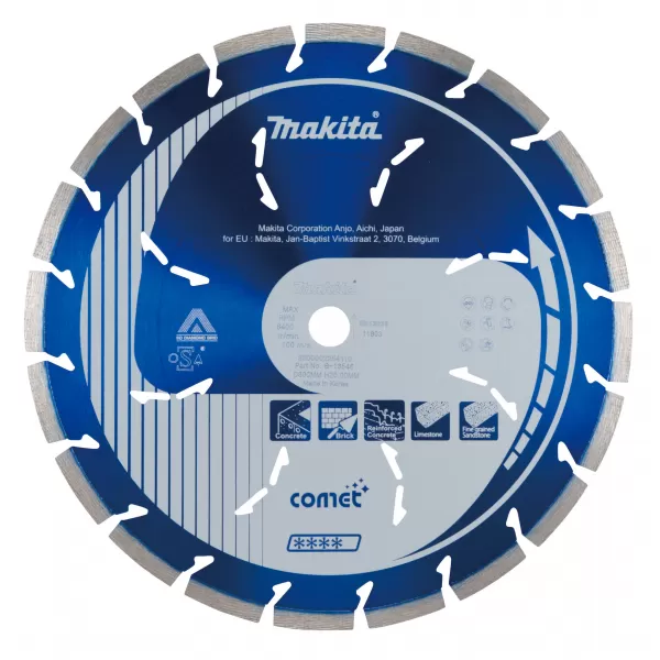 Kotouč řezný diamantový Comet Rapid 300x20mm Makita B-13546