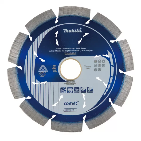 Kotouč řezný diamantový Comet Rapid 125x22,23mm Makita B-12778