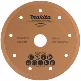 Kotouč řezný diamantový mokrý řez 125x20mm Makita B-21951