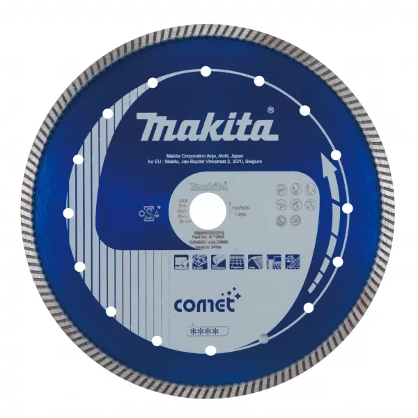 Kotouč řezný diamantový Comet Turbo 230/22,23mm Makita B-13035