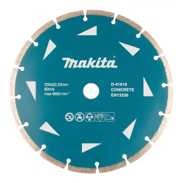Kotouč řezný diamantový segmentový 230x22,23mm Makita D-41610