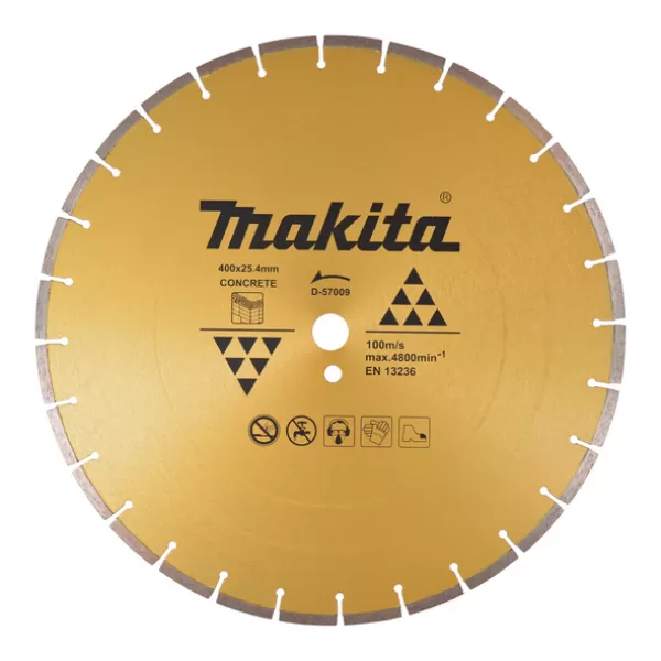 Kotouč řezný diamantový beton 400x7,5x25,4mm Makita D-57009