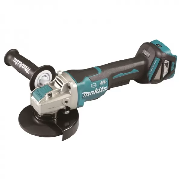 Aku úhlová bruska s regulací a X-lock 125mm Li-ion LXT 18V, bez aku Makita DGA519Z