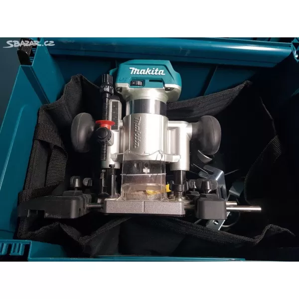 Aku kombinovaná frézka 18V s příslušenstvím bez aku Makita DRT50ZJX2