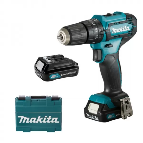 Aku příklepový šroubovák 2x2,0Ah 12V Makita HP333DSAE