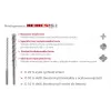 4-břitý vrták SDS-plus Nemesis 2 10x50x100 mm Makita B-58198