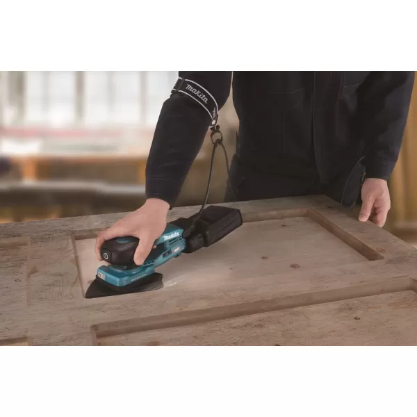 Aku vibrační bruska s regulací 100x150mm Li-ion XGT 40V bez aku Makita BO006CGZ