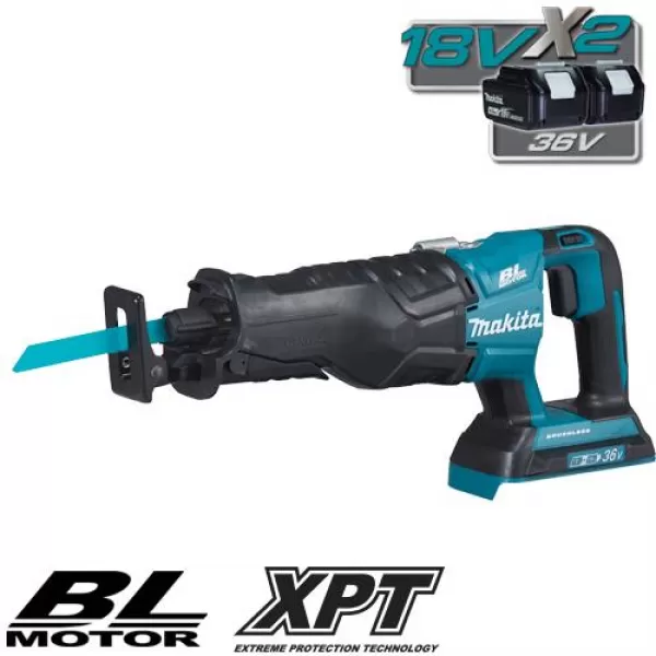 Aku pila ocaska 2x18V Li-ion bez aku Makita DJR360Z