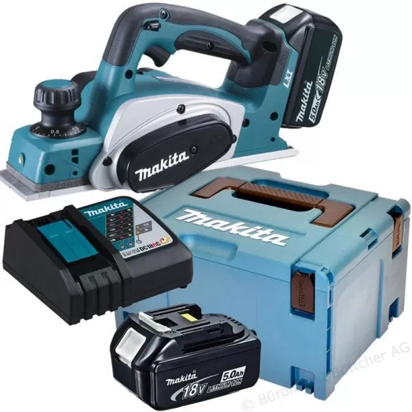 Aku hoblík 18V/5,0Ah Makita DKP180RTJ