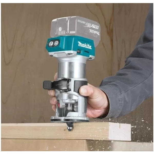 Aku kombinovaná frézka 18V s příslušenstvím bez aku Makita DRT50ZJX2