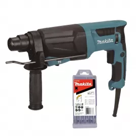 Kombinované kladivo SDS-Plus s příslušenstvím Makita HR2670X3