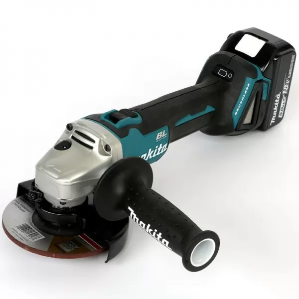 Aku úhlová bruska 125mm Li-ion 18V/5,0Ah + systainer Makita DGA506RTJ