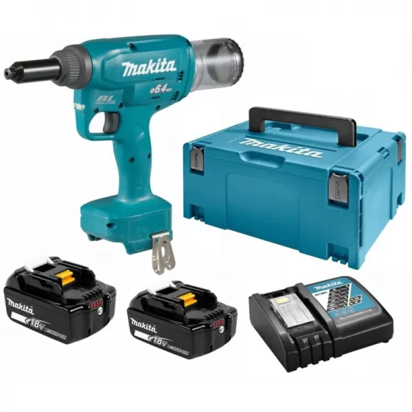 Aku nýtovačka 18V/3,0 Ah Makita DRV150RFJ