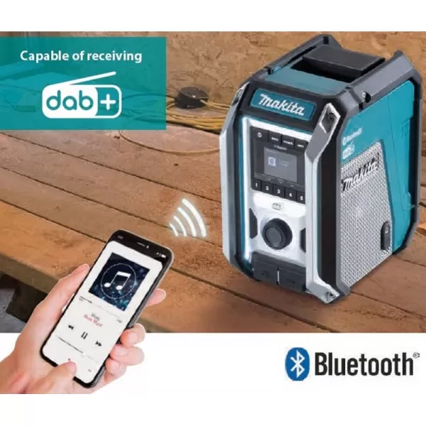 Aku rádio DAB, Bluetooth, USB bez aku Makita DMR115
