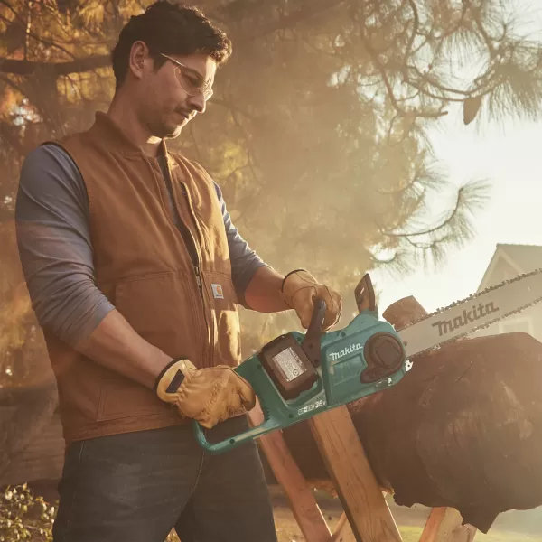 Rukavice pracovní kožené, velikost M Makita P-84626