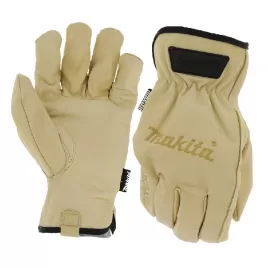 Rukavice pracovní kožené, velikost L Makita P-84632