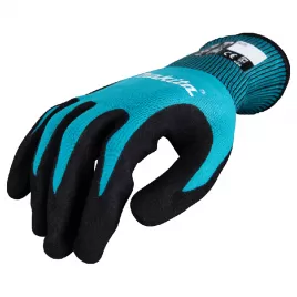 Rukavice pracovní pletené basic, nitril, velikost L Makita P-84698