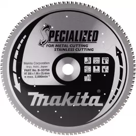 Kotouč pilový nerez SPECIALIZED 305x2x25,4mm 100Z Makita B-33750