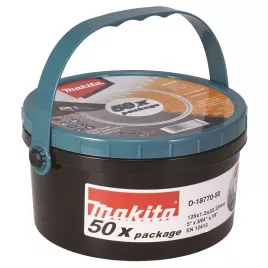 Kotouč řezný nerez 125x1,2x22,23mm, 50ks Makita D-18770-50