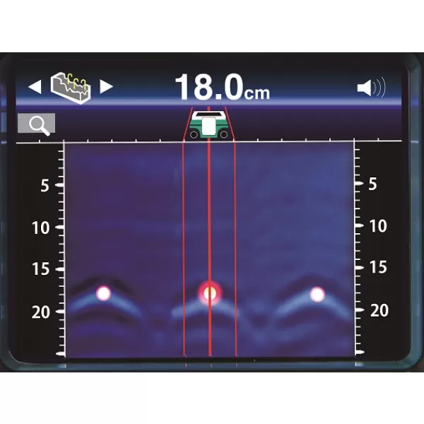 Aku detektor Li-ion LXT 14,4/18V bez aku Makita DWD181ZJ