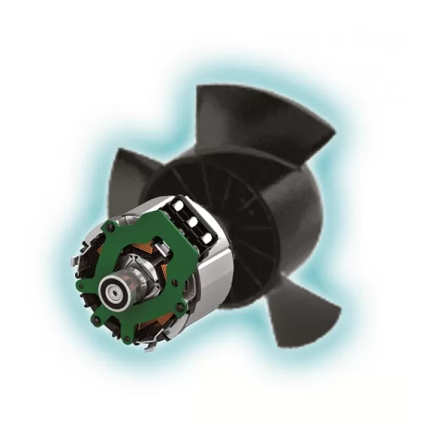 Aku ofukovač Li-ion 2x18V externí zdroj bez aku Makita UB001CZ