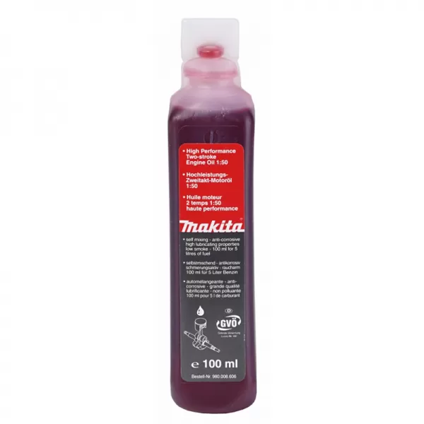 Olej motorový Makita 2-takt 1:50, 100ml Makita 195957-9