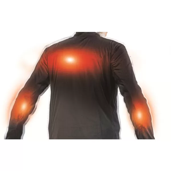 Mikina s vyhříváním na zip L Li-ion LXT 14,4V/18V bez aku Makita DCX201CL