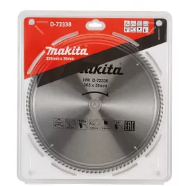Kotouč pilový dřevo 305x2,8x30mm 100Z Makita D-72338