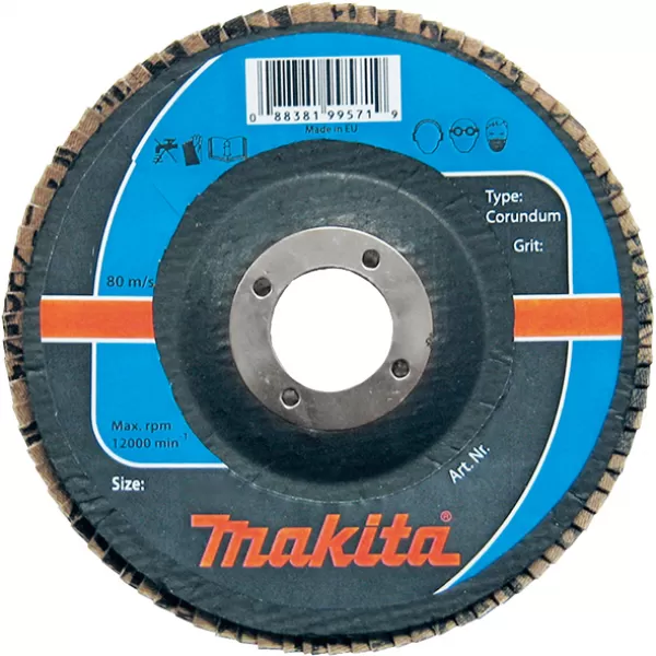 Kotouč lamelový 125x22,23mm K120 Korund Makita P-65202