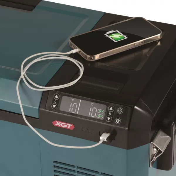 Aku chladící a ohřívací box 29l Li-ion XGT 40V / LXT 18V bez aku Makita CW004GZ