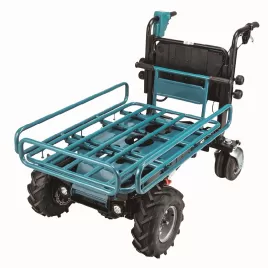 Aku přepravní vozík Li-ion LXT 2x18V bez aku Makita DCU604Z