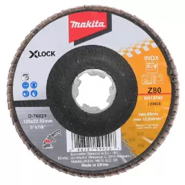 Kotouč lamelový X-Lock 125x22,23mm Z80 Zirkon Makita D-76021