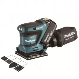 Aku vibrační bruska Li-ion LXT 18V bez aku Makita DBO480Z