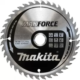 Kotouč pilový dřevo MAKFORCE 165x2,4x30mm 40Z Makita B-32306