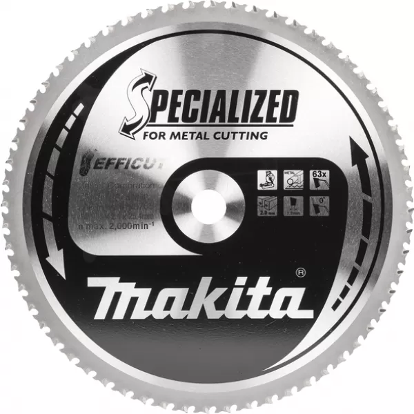 Kotouč pilový ocel Efficut 305x2x25,4mm 63Z Makita E-12049