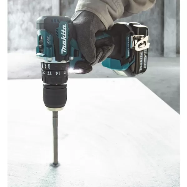 Aku bezuhlíkový příklepový šroubovák Li-ion LXT 18V bez aku Makita DHP487Z