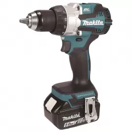 Aku bezuhlíkový šroubovák Li-ion LXT 18V/2x5,0Ah, Makpac Makita DDF489RTJ