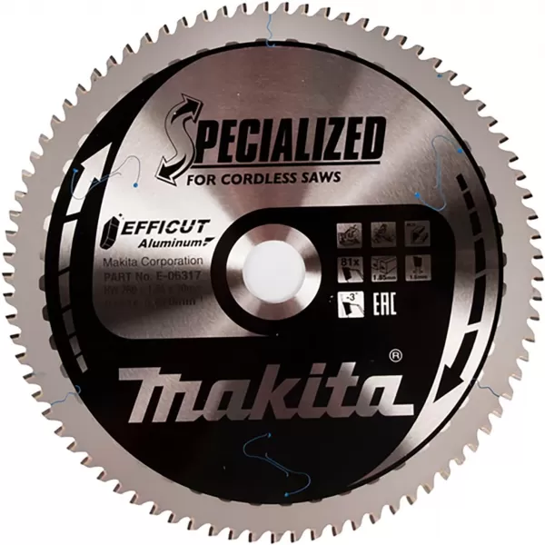 Kotouč pilový hliník Efficut 260x1,85x30mm 81Z Makita E-06323