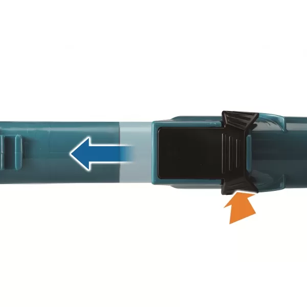 Aku vysavač s cyklónovou filtrací Li-ion XGT 40V bez aku Makita CL003GZ
