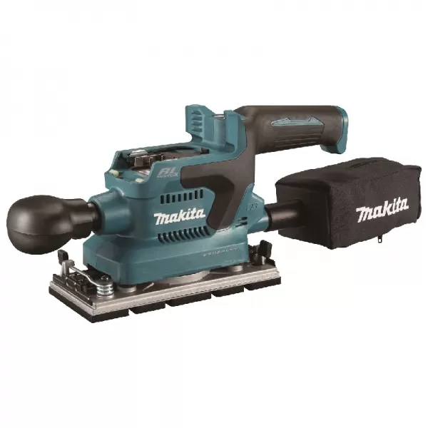 Aku vibrační bruska 93x185mm s AWS Li-ion LXT 18V bez aku Makita DBO381ZU
