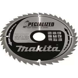 Kotouč pilový dřevo SPECIALIZED 190x2x30mm 40Z pro aku pily Makita B-32976