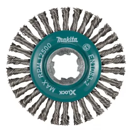 Kotoučový kartáč z ocelového drátu, vlnitý drát X‐LOCK 115mm Makita D‐73411
