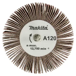 Kotouč stopkový lamelový 60x30x6mm A120 Oxid hlinitý Makita D-75281