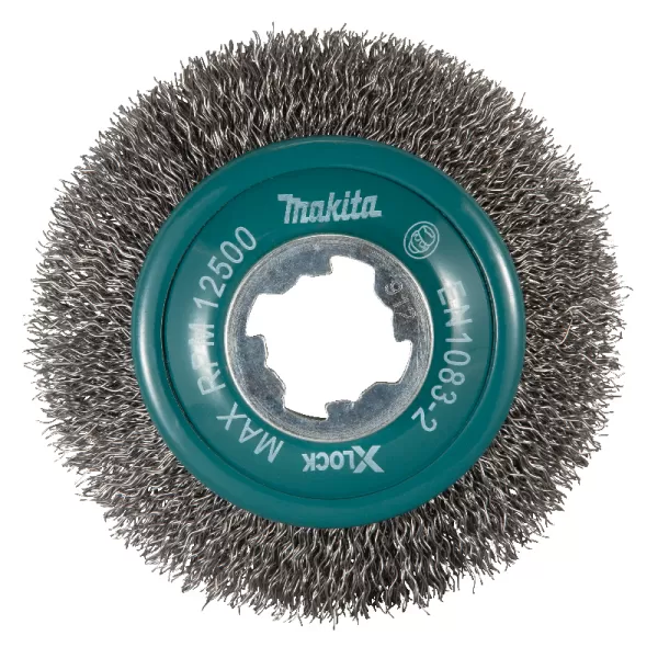 Kotoučový kartáč z ocelového drátu, vlnitý drát X‐LOCK 100mm Makita D‐73449
