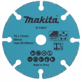 Kotouč řezný univerzál 76x1,7x10mm K40/50 pro DMC300 Makita D-74837