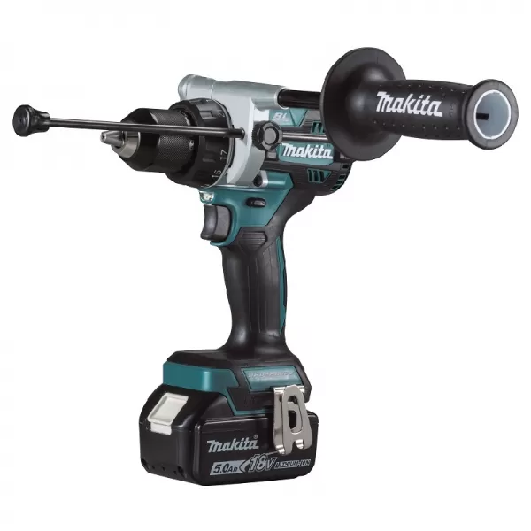 Aku bezuhlíkový příklepový šroubovák Li-ion LXT 18V/2x5,0Ah Makpac Makita DHP486RTJ