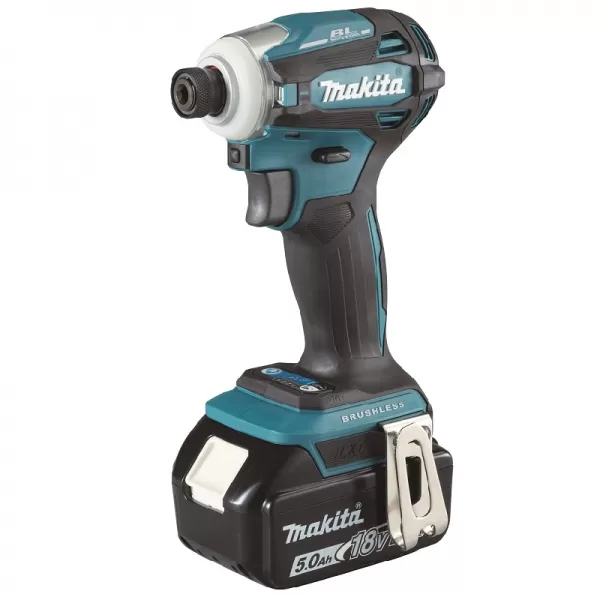 Aku rázový šroubovák 1/4" Li-ion LXT 18V/2x5,0Ah Makpac Makita DTD172RTJ
