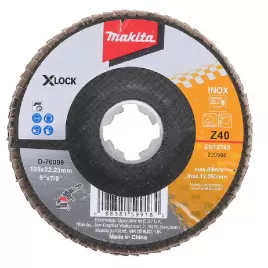 Kotouč lamelový X-Lock 125x22,23mm Z40 Zirkon Makita D-76009