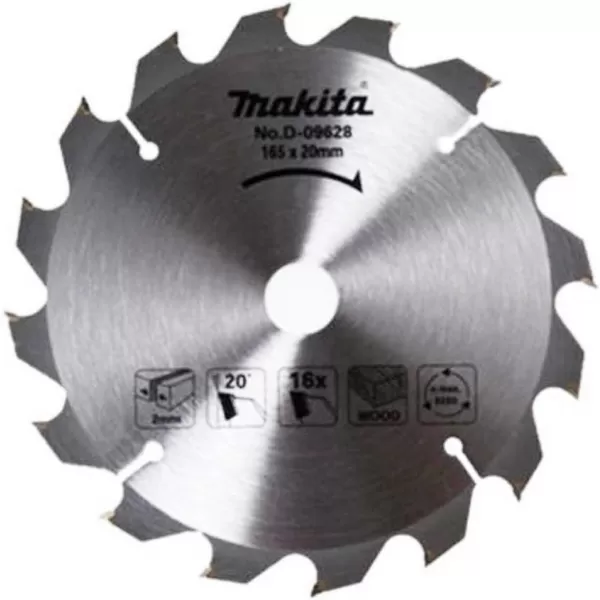Kotouč pilový dřevo SPECIALIZED 165x1,5x20mm 16Z Makita D-51079